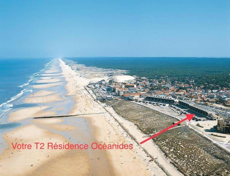 T2 Res Oceanides Vue Ocean, Parking Prive Apartment Lacanau Exterior photo
